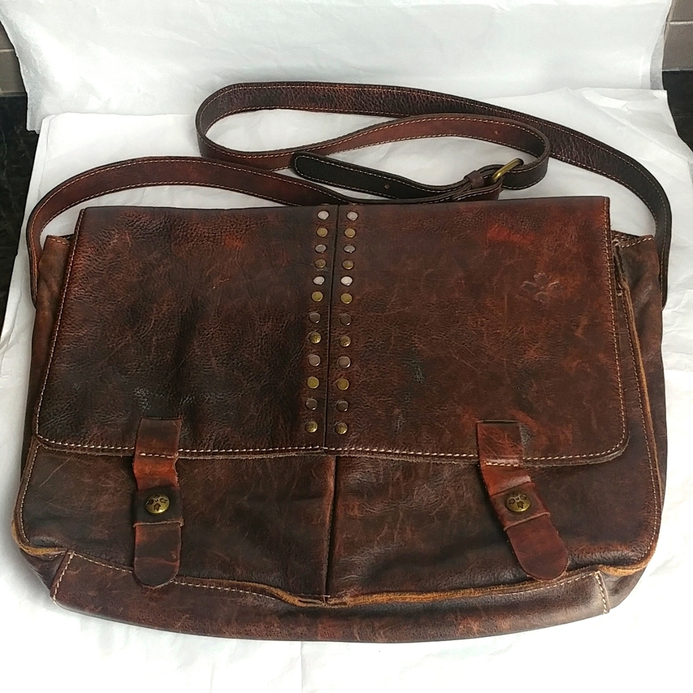 Patricia Nash leather crossbody bag